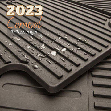 2023 Kia Carnival All Weather Floor Mats - 7-Passenger